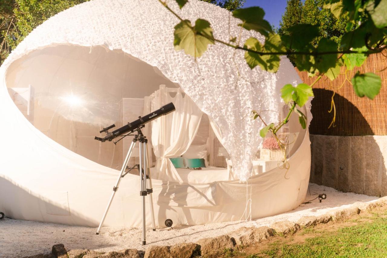 Burbujas Astronomicas Albarari Sanxenxo Hotel Exterior foto