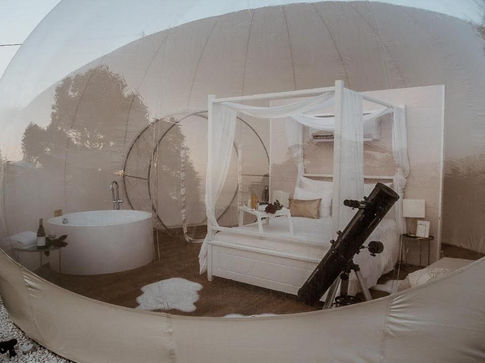 Burbujas Astronomicas Albarari Sanxenxo Hotel Exterior foto