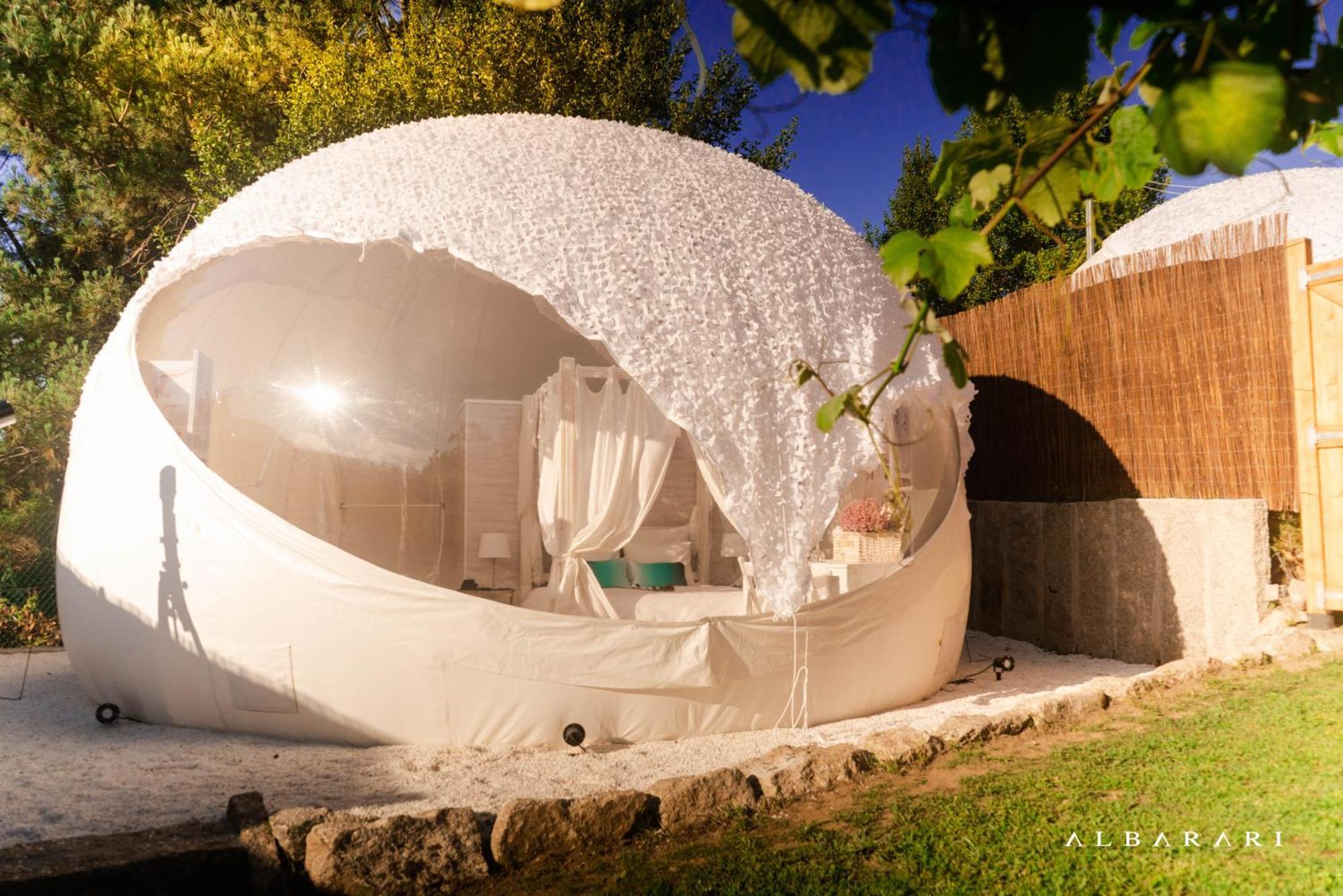 Burbujas Astronomicas Albarari Sanxenxo Hotel Exterior foto